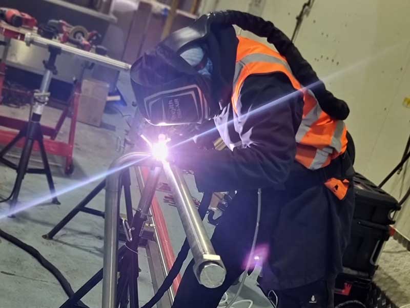 An example of Process Pipework