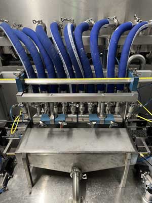 Process pipework lines